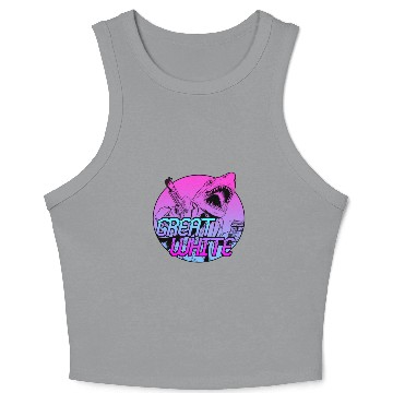 Discover The Great White Crop Tank Top