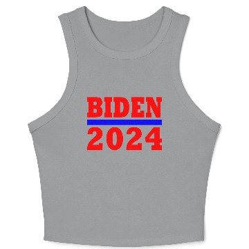 Discover Joe biden 2024 Crop Tank Top