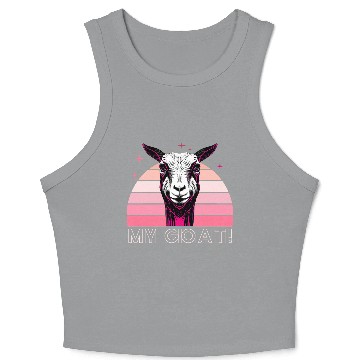Discover My goat Crop Tank Top