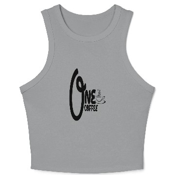 Discover A Crop Tank Top for the single coffee lover