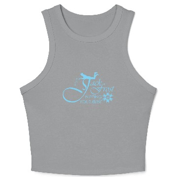 Discover Jack Frost Typography Design Crop Tank Top