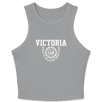Discover Victoria Athletic Division Crop Tank Top