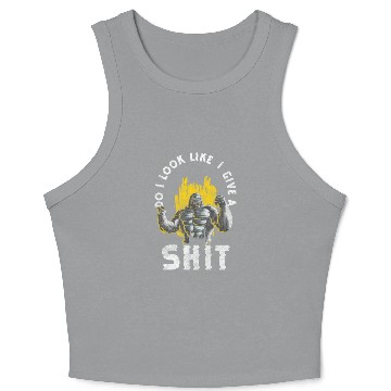 Discover Gorilla Chimpanzee Crop Tank Top
