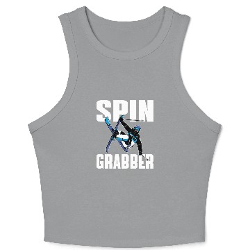 Discover Spin Grabber Freestyle Skiing Crop Tank Top