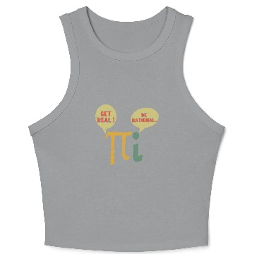 Discover Funny Math Meme Number Math Holiday Mathematics Crop Tank Top