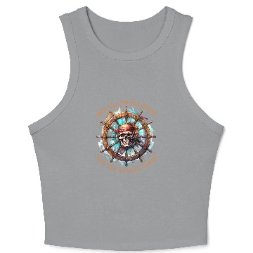 Discover Join the Pirate Crew Crop Tank Top