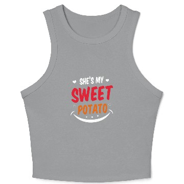 Discover She Is My Sweet Potato Crop Tank Top