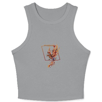 Discover Rising Phoenix Crop Tank Top