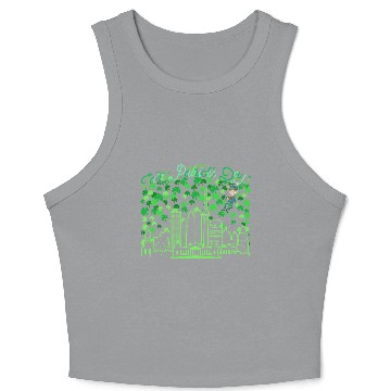 Discover Saint Patrick's Day Berlin Germany Crop Tank Top