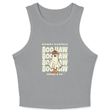 Discover Howdy Partner Boo Haw Spook & Co. Crop Tank Top