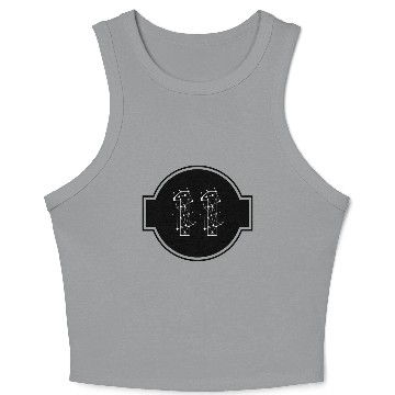 Discover Space Number 11 Crop Tank Top