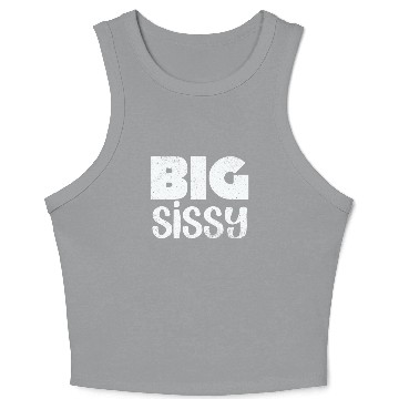 Discover Big Sissy Crop Tank Top