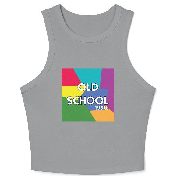 Discover Old school 1990s Crop Tank Top