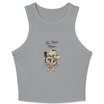Discover Too Cool Cats Crop Tank Top