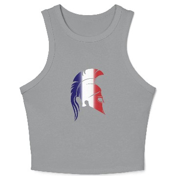Discover Sparta France Crop Tank Top