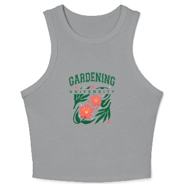 Discover Gardening University Design Crop Tank Top