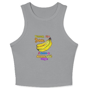 Discover Banana Split Crop Tank Top