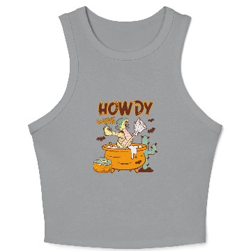 Discover Howdy Witch Crop Tank Top