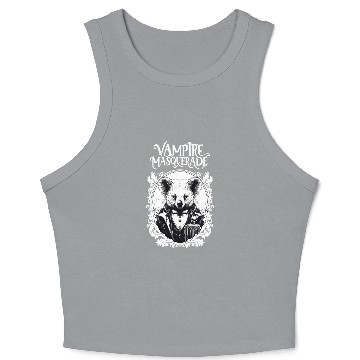 Discover Vampire Masquerade Crop Tank Top