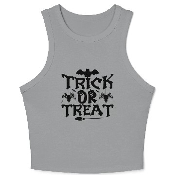 Discover Trick or Treat Crop Tank Top