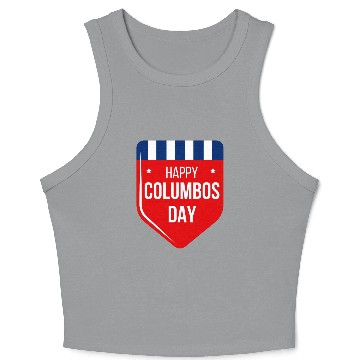 Discover Columbus Day Celebration:Explore, Discover Crop Tank Top