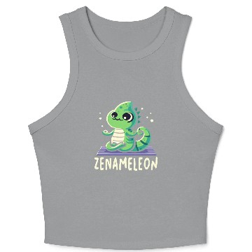 Discover Chameleon Lover Crop Tank Top
