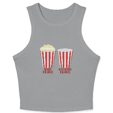 Discover Popcorn at the cinema Crop Tank Top