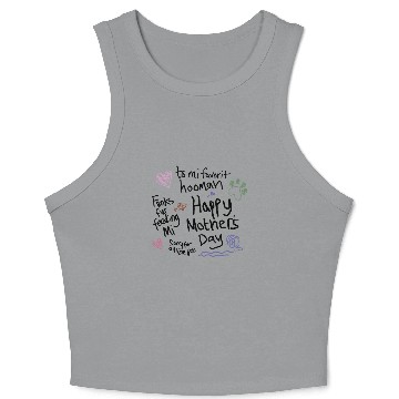 Discover Pet Mother's Day Crop Tank Top