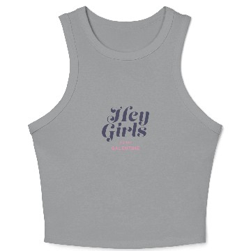 Discover Be My Galentine. Galentine's Day Crop Tank Top
