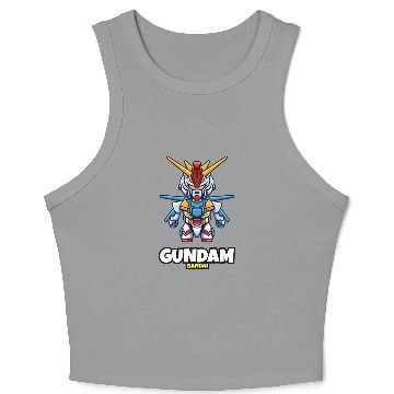 Discover Gundam Bandai world fantastic Crop Tank Top