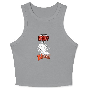 Discover Let's get spooky halloween ghost Crop Tank Top