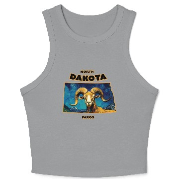 Discover North Dakota - Sheep Crop Tank Top