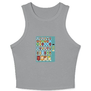 Discover Vending Machine Drinks Vending Machine Crop Tank Top