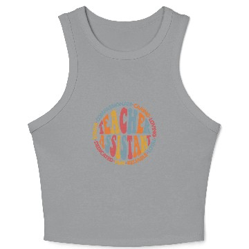 Discover Teacher Assistant Crop Tank Top
