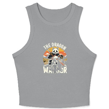 Discover The dragon warrior | Kung Fu Panda Crop Tank Top