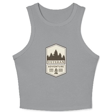 Discover veteran adventure Crop Tank Top