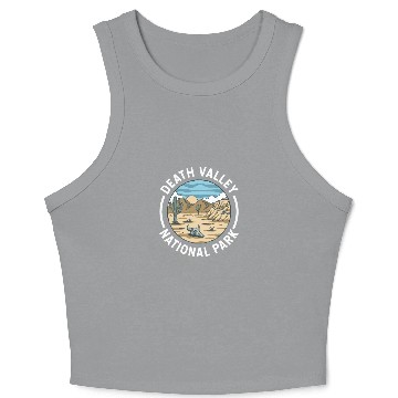 Discover Death Valley National Park Crop Tank Top