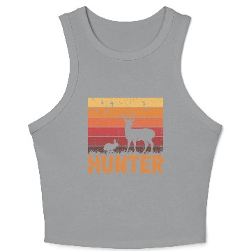 Discover HUNTING Rabbit And Deer 01 Crop Tank Top