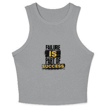 Discover Never Give Up Motivation Crop Tank Top