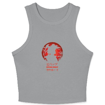 Discover Cow Bebop WHATEVER HAPPENS Crop Tank Top
