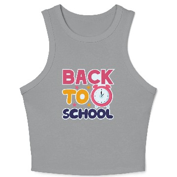 Discover Welcome Back To School Primary School Crop Tank Top