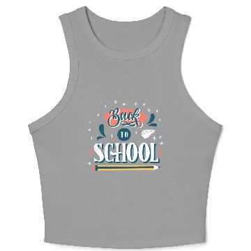 Discover Back To School With A Pencil Crop Tank Top