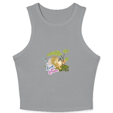Discover big frog Dream Crop Tank Top