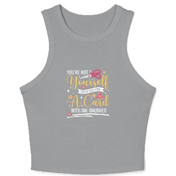 Discover Cardmaker Scrapbooking Cardmaking Kits for Adults Crop Tank Top
