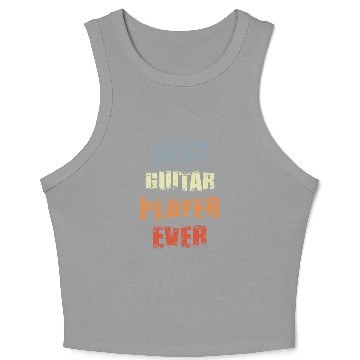 Discover Bast Guitar Player Crop Tank Top
