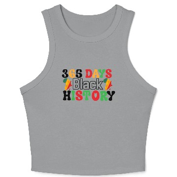 Discover 365 Days Black History Crop Tank Top