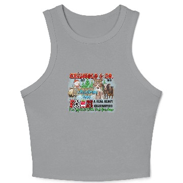 Discover Griswold Go Christmas Tree Crop Tank Top