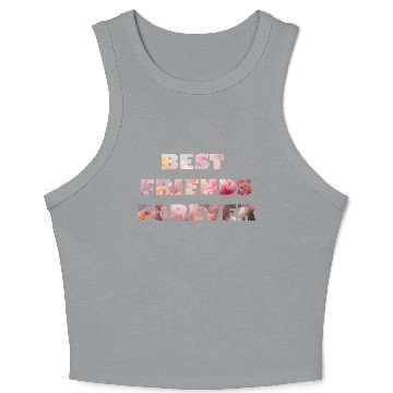 Discover BEST FRIENDS FOREVER Crop Tank Top