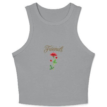 Discover best friend for 3 - Friends Crop Tank Top