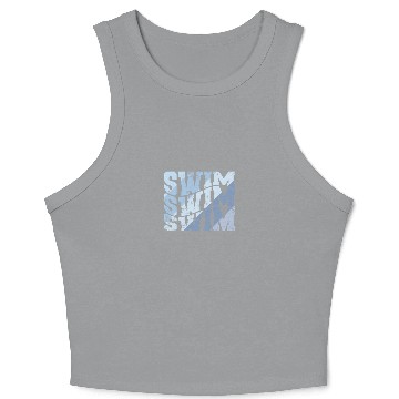 Discover Swim Sport Training Crop Tank Top